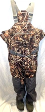 Banded Advantage Max-4 HD Camo Insulated Overall Hunting Fishing Waders Men's 12