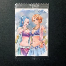 PREORDER Nami & Vivi No.7 Japanese One Piece Our Memories Wafer Card Sealed