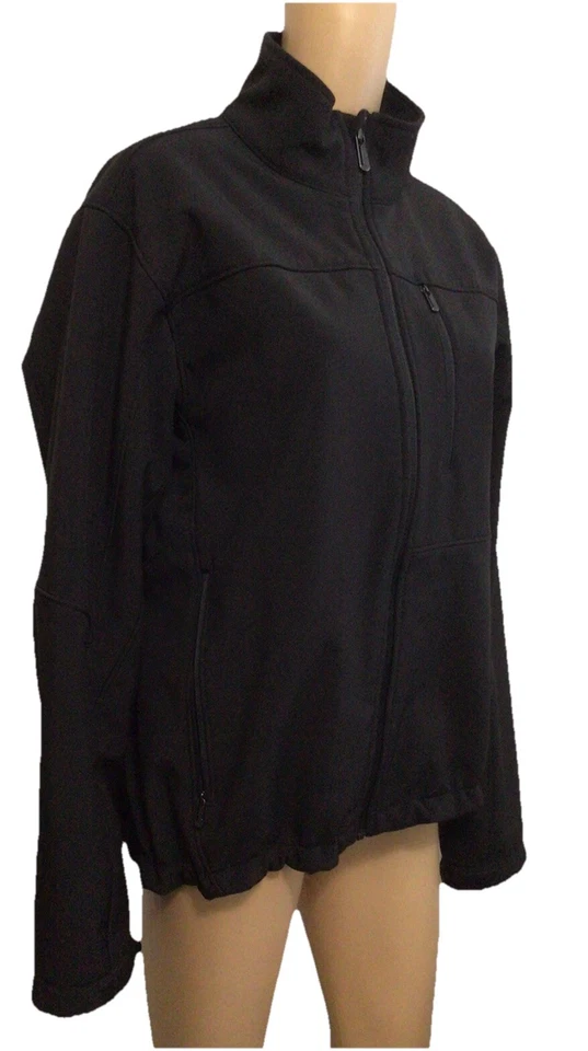 Tumi Women’s Jacket Fleece Sz M  Full Zip Black Color - Изображение 3 из 4