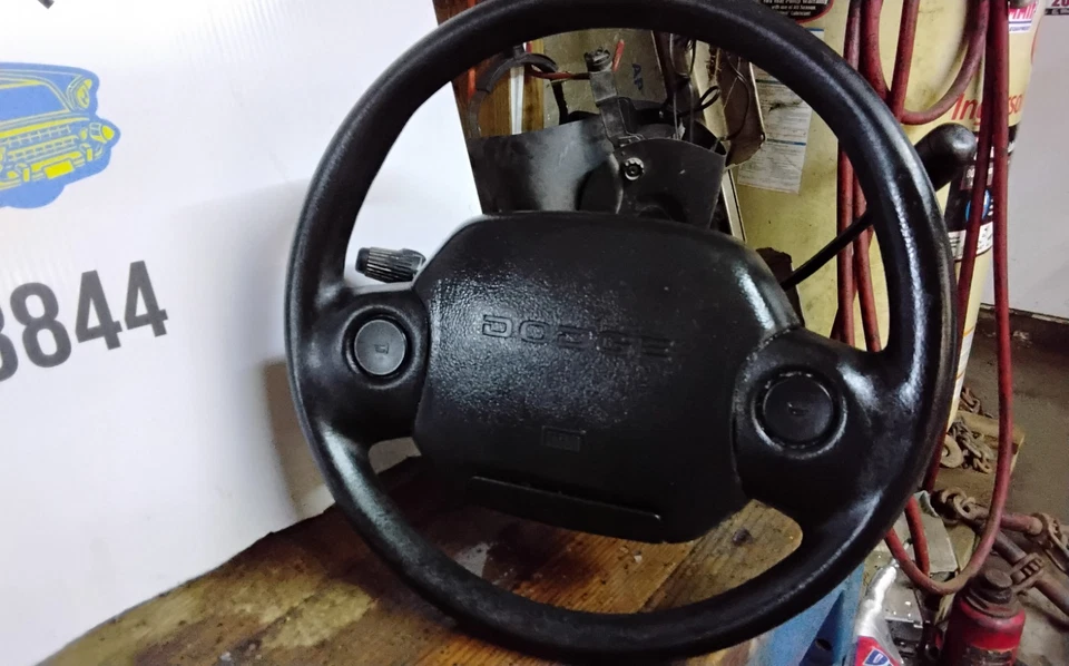 Dodge Dakota 1994-1995 columna de dirección automática en la columna con llave negra Foto 3 de 4