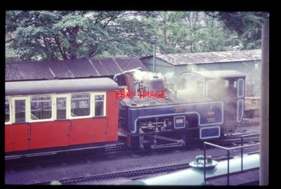 ORIGINAL 35mm DIA SNOWDON BERGBAHN LOK OHNE ENID
