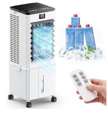 Image of Portable Air Conditioner 10L | Remote Control, Oscillating, 4 Ice Packs multicol