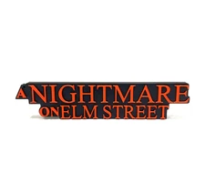 A Nightmare On Elm Street  Logo Sign Display Horror Movie