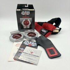 Lazer Tag Laser 1986 Worlds of Wonder Game Lot Sensors Holster Shoulder Strap