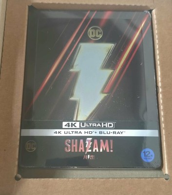 Shazam Limited Edition Steelbook SEALED/Blu-ray MINT! W/SHOWTIME BOX KOREAN IMPT