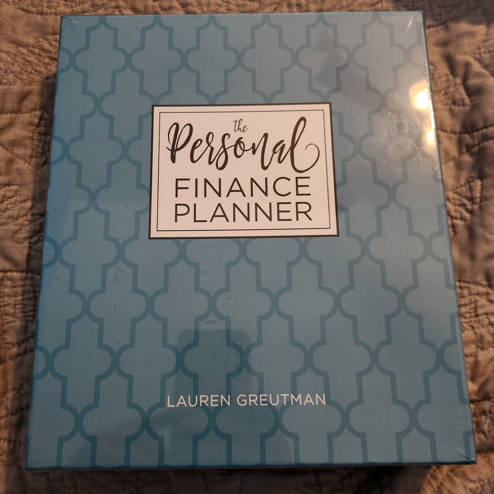 Lauren Greutman The Personal Finance Planner Hardcover Planner