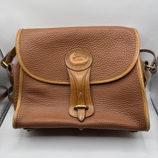 Vintage Dooney Bourke All Weather Leather Essex Crossbody Bag