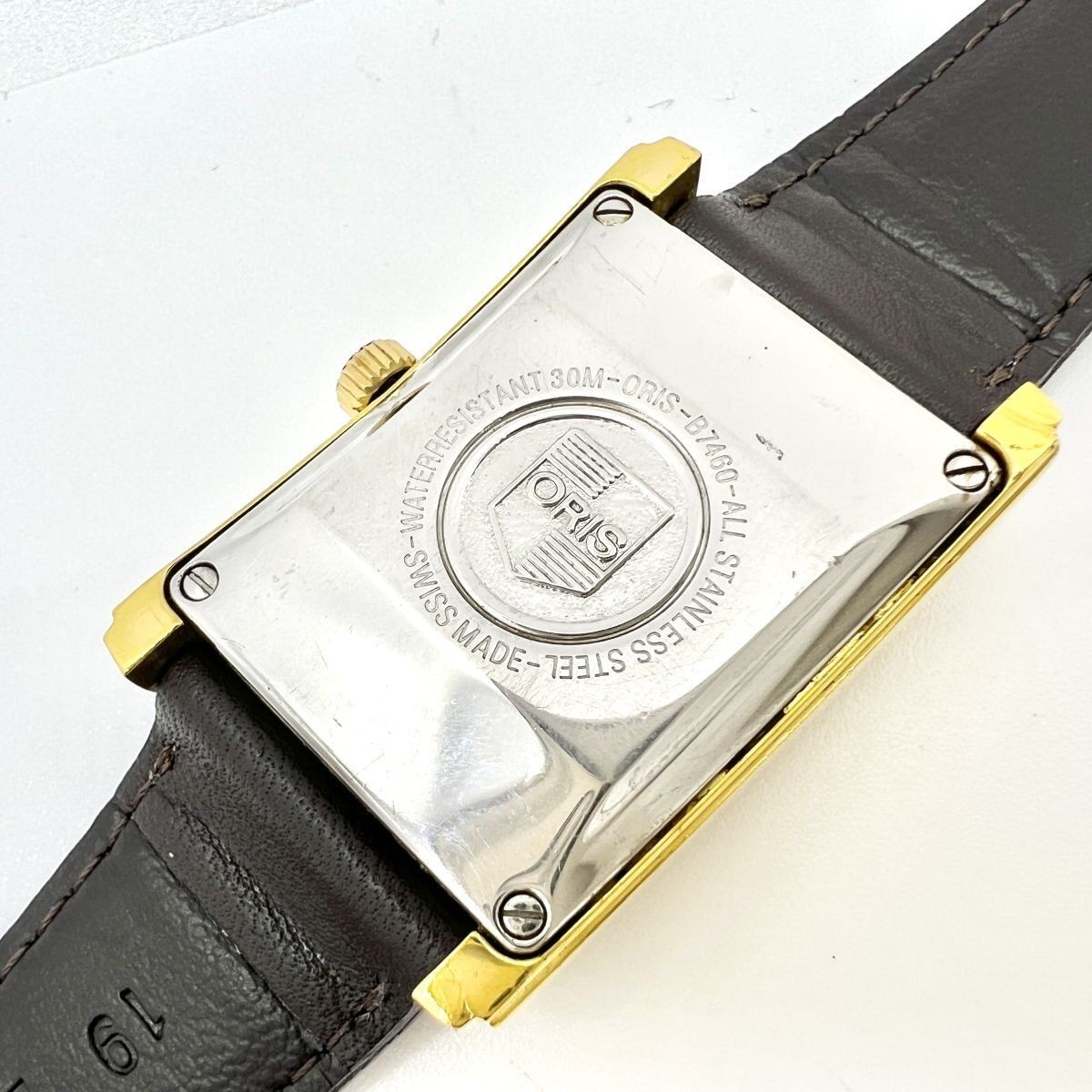 Vintage ORIS Rectangular Pointer B7460  Automatic… - image 7