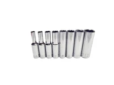 New CRAFTSMAN 1/4" Drive 8 Piece 6-PT Deep Metric Socket Set