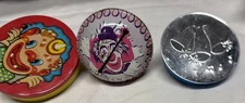 Vtg USA Metal Toy Noisemakers