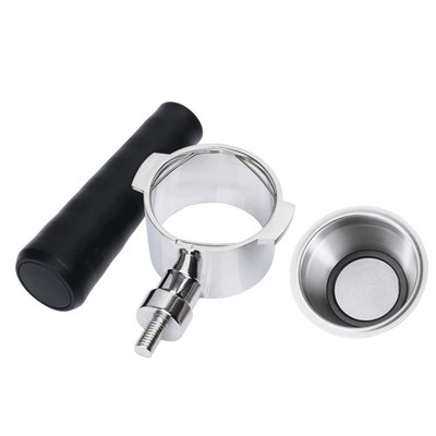 2 Ohren 51mm Bodenloser Siebträger für Delonghi ECP31.21 Kaffeemaschine