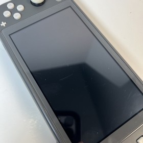 Nintendo Switch Lite 32GB Gray charger 2 Games - Tested