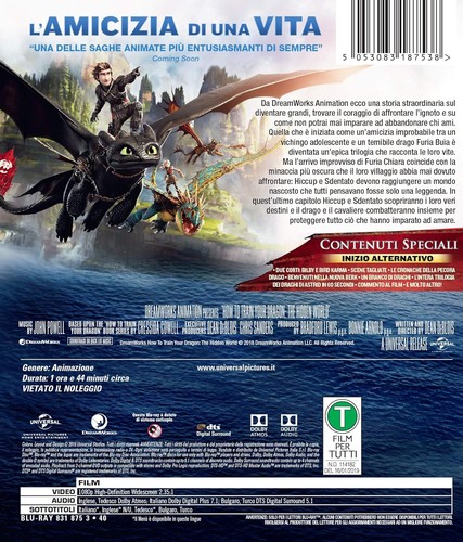 How to Train Your Dragon: The Hidden World (IMPORT) (No (Blu-ray) (UK IMPORT) - Picture 4 of 6