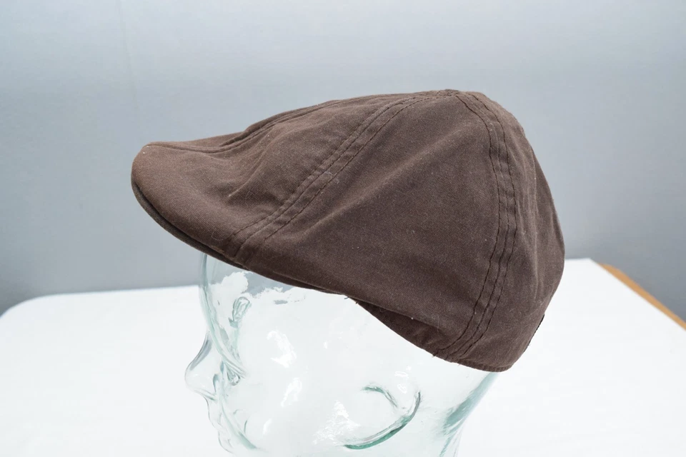 Gorra Goorin Bros Cabbie Para Hombre Pequeña Golf Newsboy Mensajero Gorra Plana Marrón Foto 2 de 4