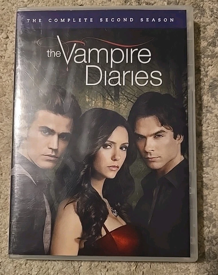 The Vampire Diaries Complete Second Season 2. 5 DVD Set W/Sleeve Pre Owned - Image 2 of 4