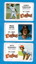1981 Perma Graphics Card Lot ST LOUIS CARDINALS