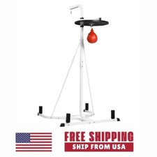 2 in 1 Punching Bag Stand, Adjustable Height ...