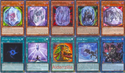 Yugioh Clear World Deck - Vicious Knight Cube New World Wall