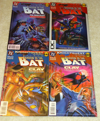 1994 DC Comics- Shadow of the Bat #24, 25, 26, & 27: Knightquest- The Crusade
