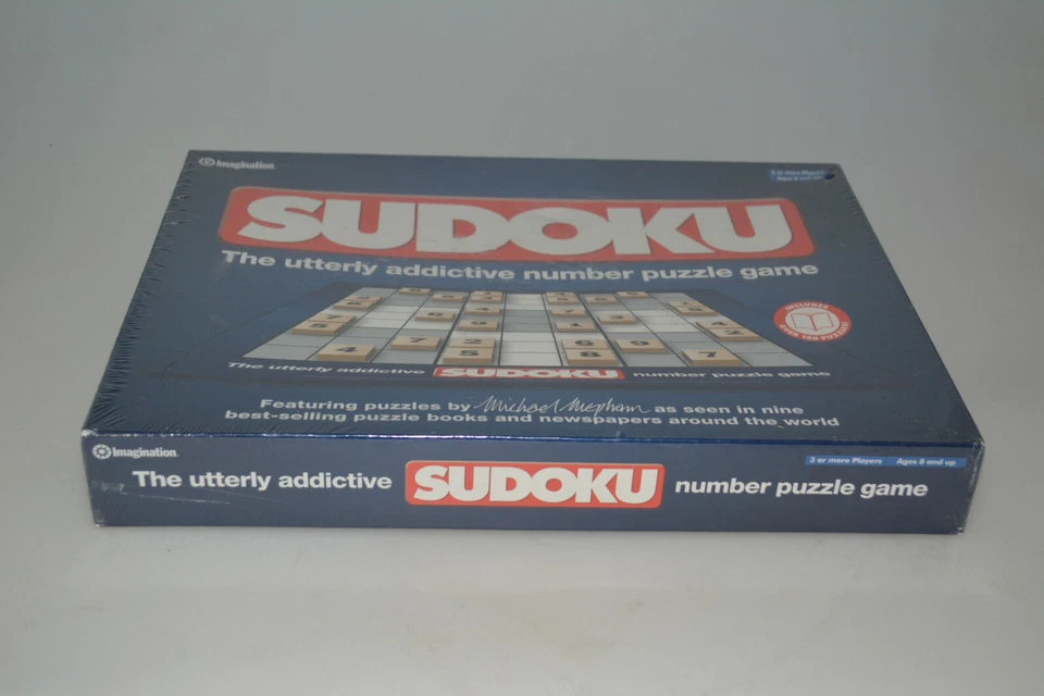 Imagination Sudoku Number Puzzle Board Game NEW SEALED 2005 Michael Mepham Fun - Image 2 of 4