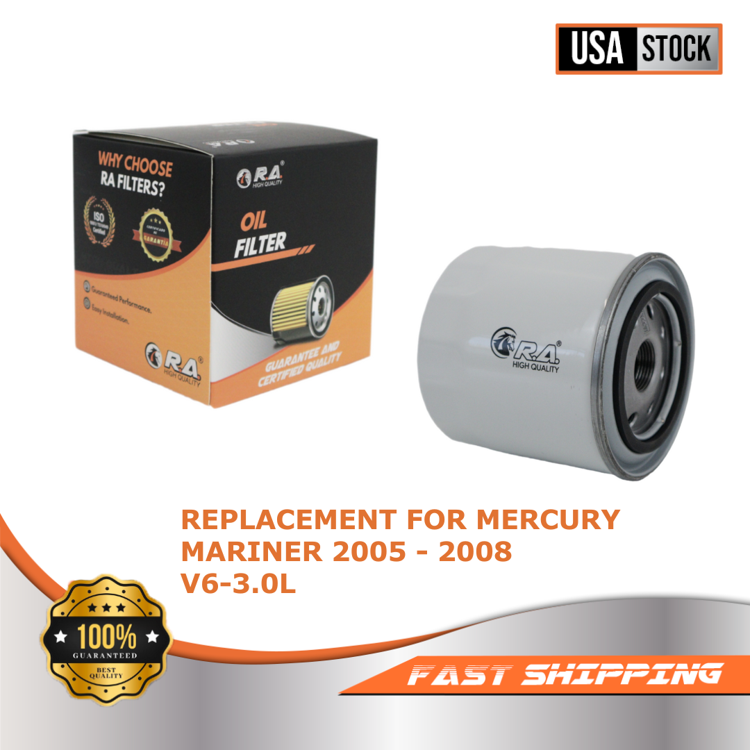 3410 Spin-On Engine Oil Filter for MERCURY MARINER 2005 2006 2007 2008 V6 3.0L