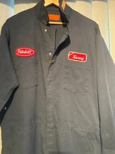 Vintage Aramark Shop Coveralls -1993 - "Peterbilt", "Larry" Patches 48LN - Video