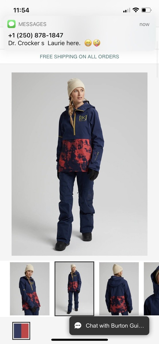 Burton [ak] GORE‑TEX 3L Kimmy Anorak Women's Burton [ak] Kimmy GORE-TEX 3L Stretch Jacket