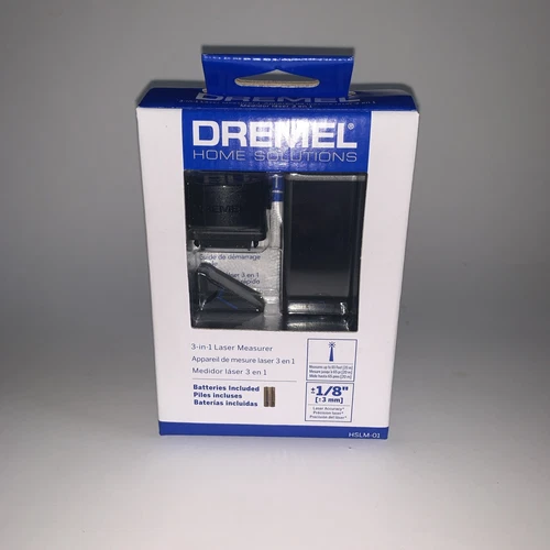 Dremel Home Solutions 3-In-1 Digital Laser Measurer Up to 65ft - HSLM-01