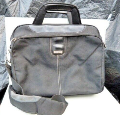 15'' ZOLL SCHWARZE TARGUS QUALITÄT LAPTOPTASCHE - VOLL AUSGESTATTET SEHR GUTER ZUSTAND