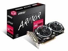 MSI AMD Radeon RX 570 8GB GDDR5 Graphics Card (RADEONRX570ARMOR8G)