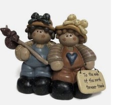 Friendship Forever Friends SIsters Girls Figurine Home Decor Country Gift