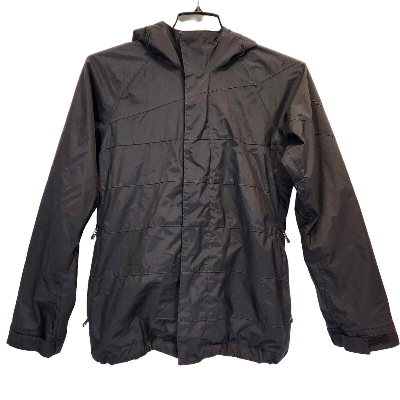 Bonfire Snowboarding Company Woman`s Size S Black Ski Snowboard Snow Jacket