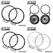 GPM Alu. 7075 Front/Rear Outbeadlock Beadlock strengthen for LOSI 1/4 Promoto-MX