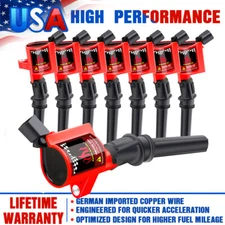 Set of 8 TRITON Ignition Bobina For Ford F150 1997~2003 5.4L / 2000~2009 4.6L V8
