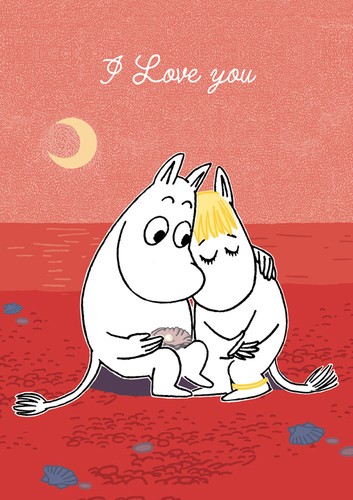 Moomin Greeting Card Birthday Love Christmas - Picture 6 of 20