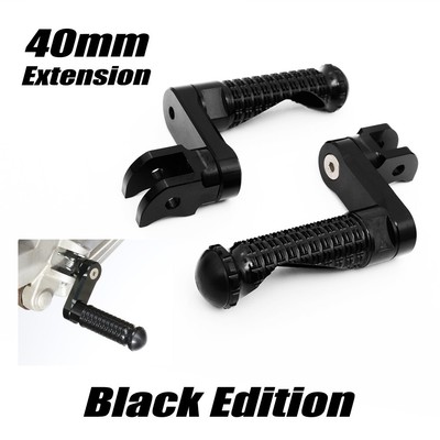 MPRO 1.5 inch Adjustable Black Front Foot Pegs For MONKEY 125 18 19 20 21 22