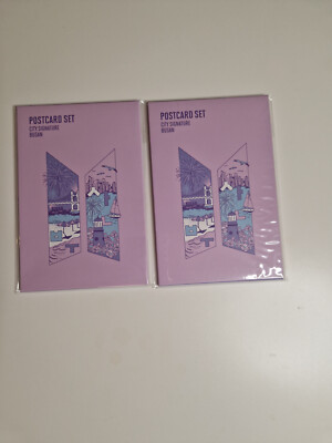 2ST BTS Original Yet to Come Busan Postcard SET Originalverpackt sealed