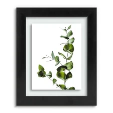 Black Floating Picture Frame Wood Pressed Flower Frames Display Any Size Photo