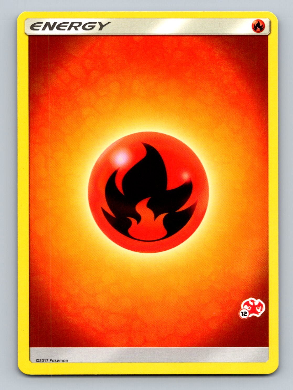 Fire Energy (#12 Charizard Stamped) Promo Battle Academy #12 tcg Pokemon Card NM