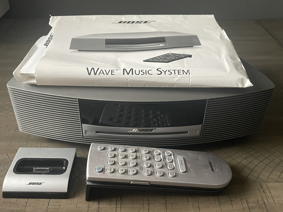 Bose Wave Music System CD Player AM/FM Radio w Bluetooth
