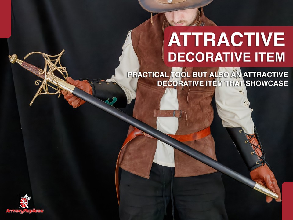 Marvelous Rapier Medieval Viking Battle Ready Sword EN45