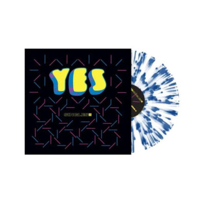 Yes: Yes Singles II - Greatest Hits LP,  BLUE + WHITE SPLATTER Vinyl