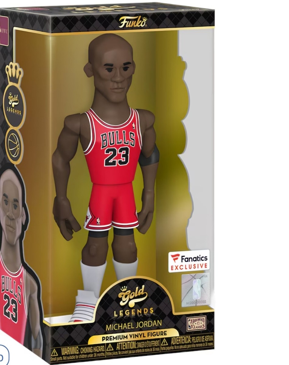 Funko Premium Vinyl Figure Gold Legends NBA Michael Jordan 12