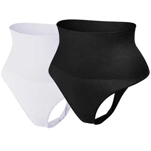 Women's Fat Free Dressing Thong Body Shaper Shapewear High Waist Magic Knickers - Picture 24 of 30