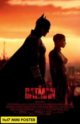 The Batman (2022) Movie Poster 11x17 DC Comics Superhero