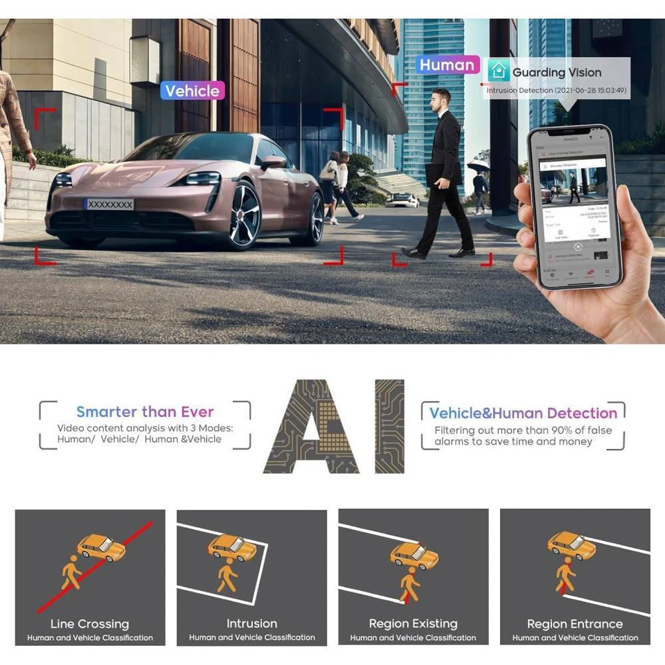 Hikvision DS-2CD2687G2T-LZS 4K 8MP ColorVu IR 4X Zoom PoE IP Network Camera - Image 3 of 4