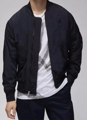 Nike Air Jordan Renegade Bomber Jacket Black FN4623-010 Men s Size Medium