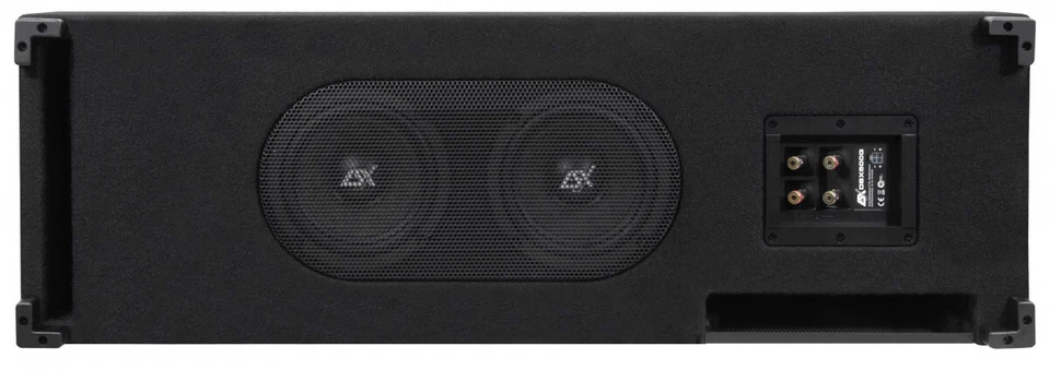ESX DBX600Q Subwoofer Dual Downfire schmal flach Kofferraum - Bild 2 von 4