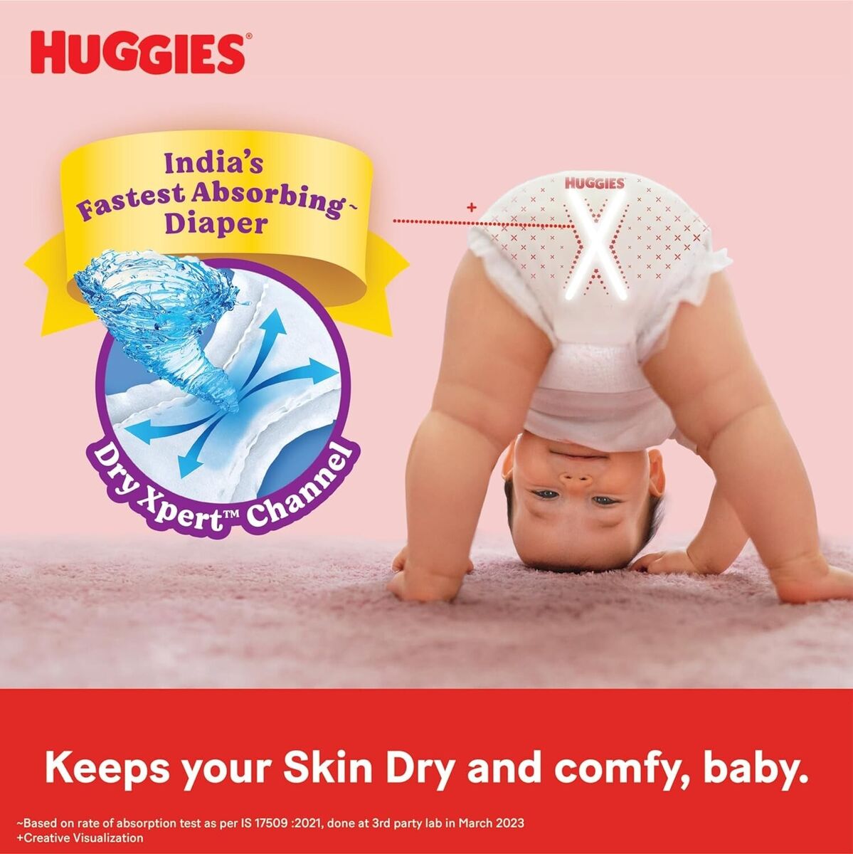 Buy Huggies Diapers - Large Size, Wonder Pants 46 pcs Online at Best Price.  of Rs 657.06 - bigbasket