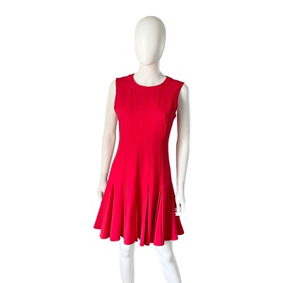 BCBGMaxAzria Kalyn Fit and Flare Drop Waist Dress Red Size 4 | eBay BCBGMaxAzria Kalyn Fit and Flare Drop Waist Dress Red Size 4 | eBay